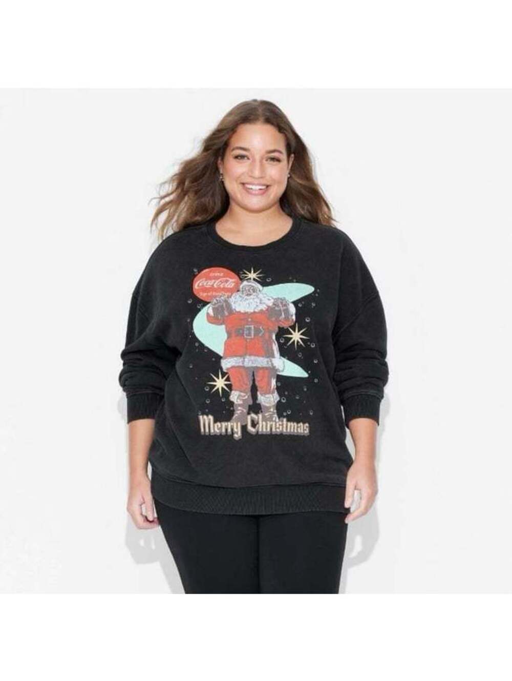 Christmas Coca Cola Santa Claus sweater 3x